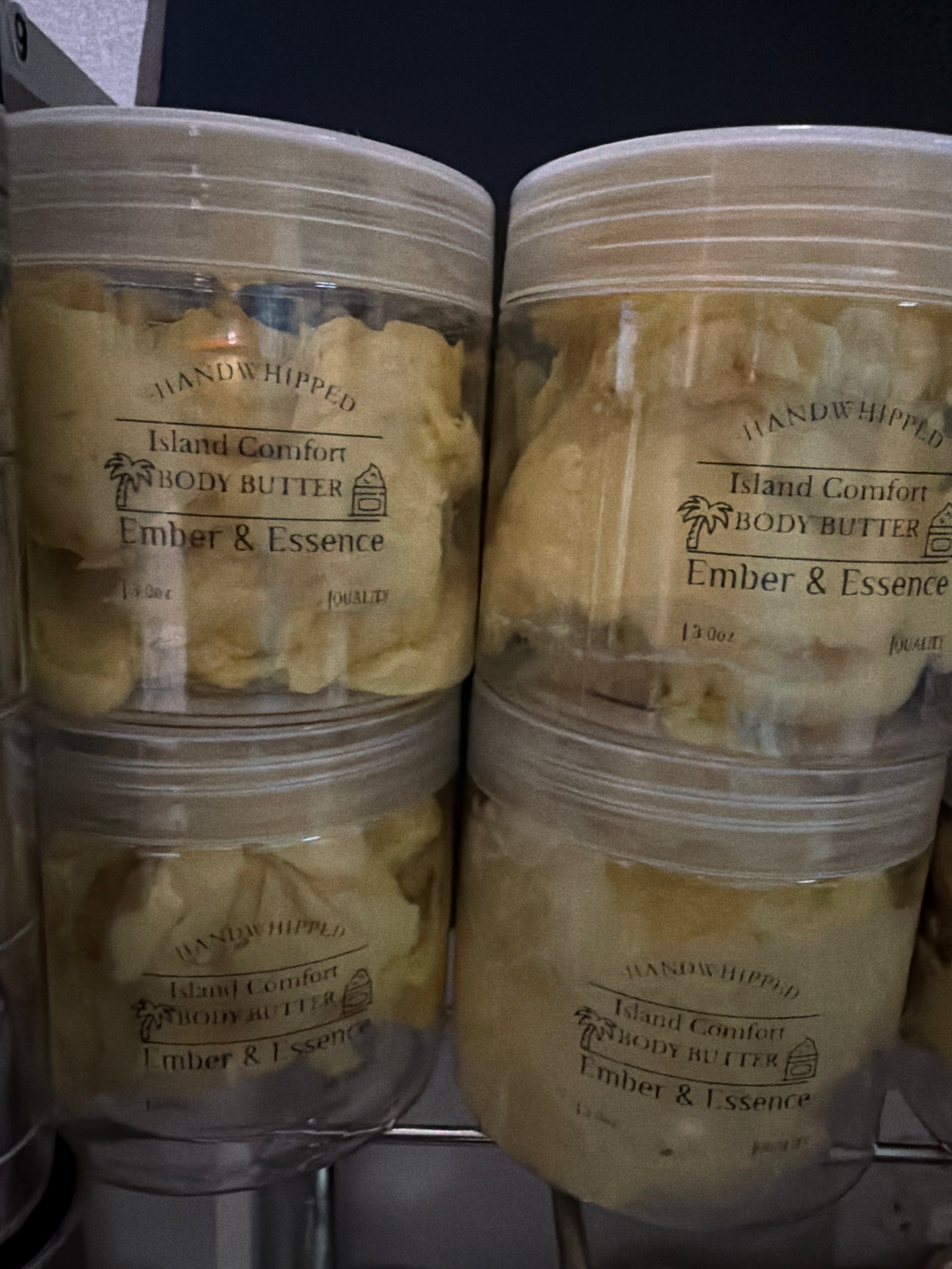 Island comfort whipped body butter