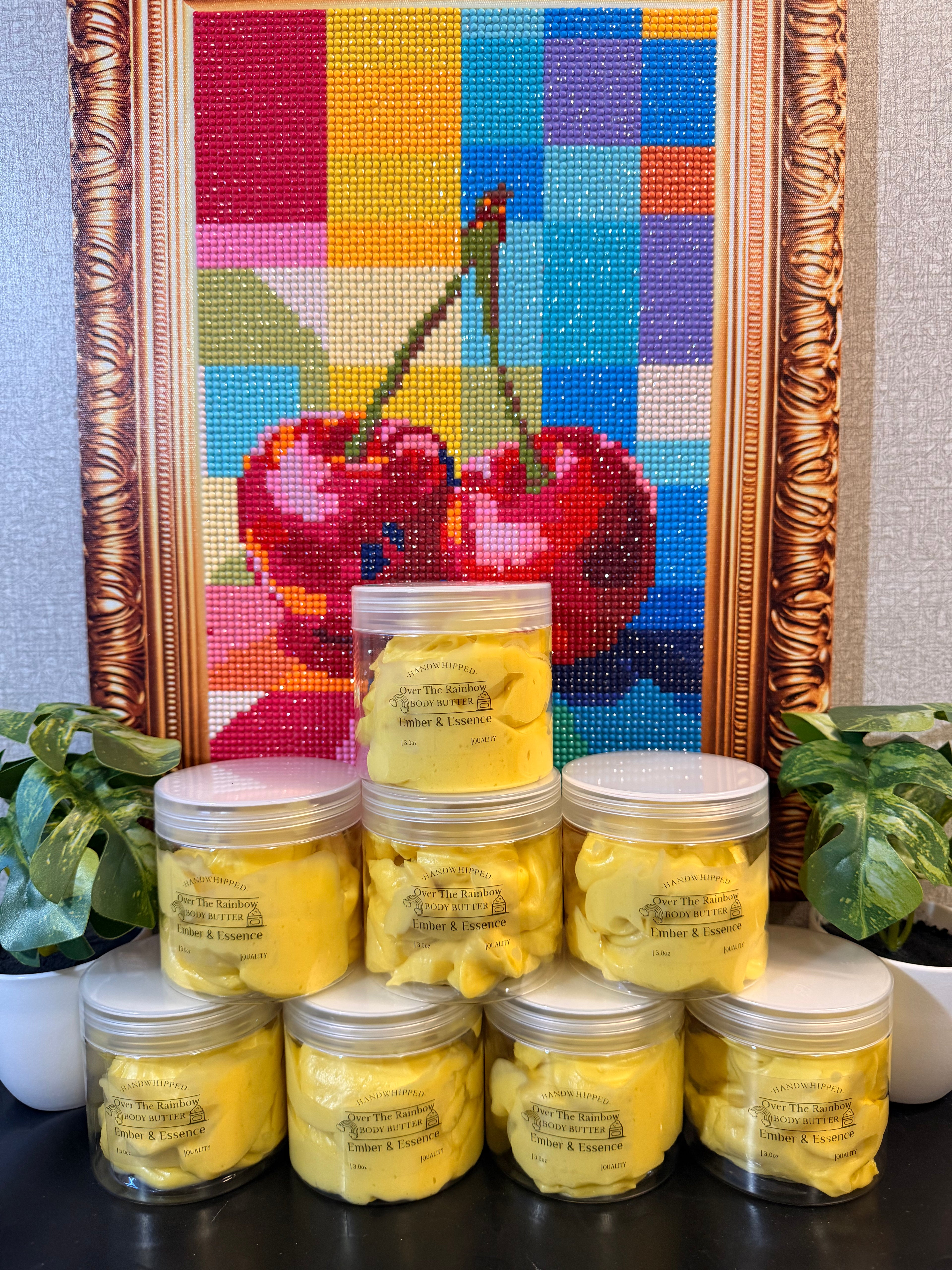 🌈 Over The Rainbow Handwhipped Body Butter | Soft, Glowing Skin by Ember & Essence