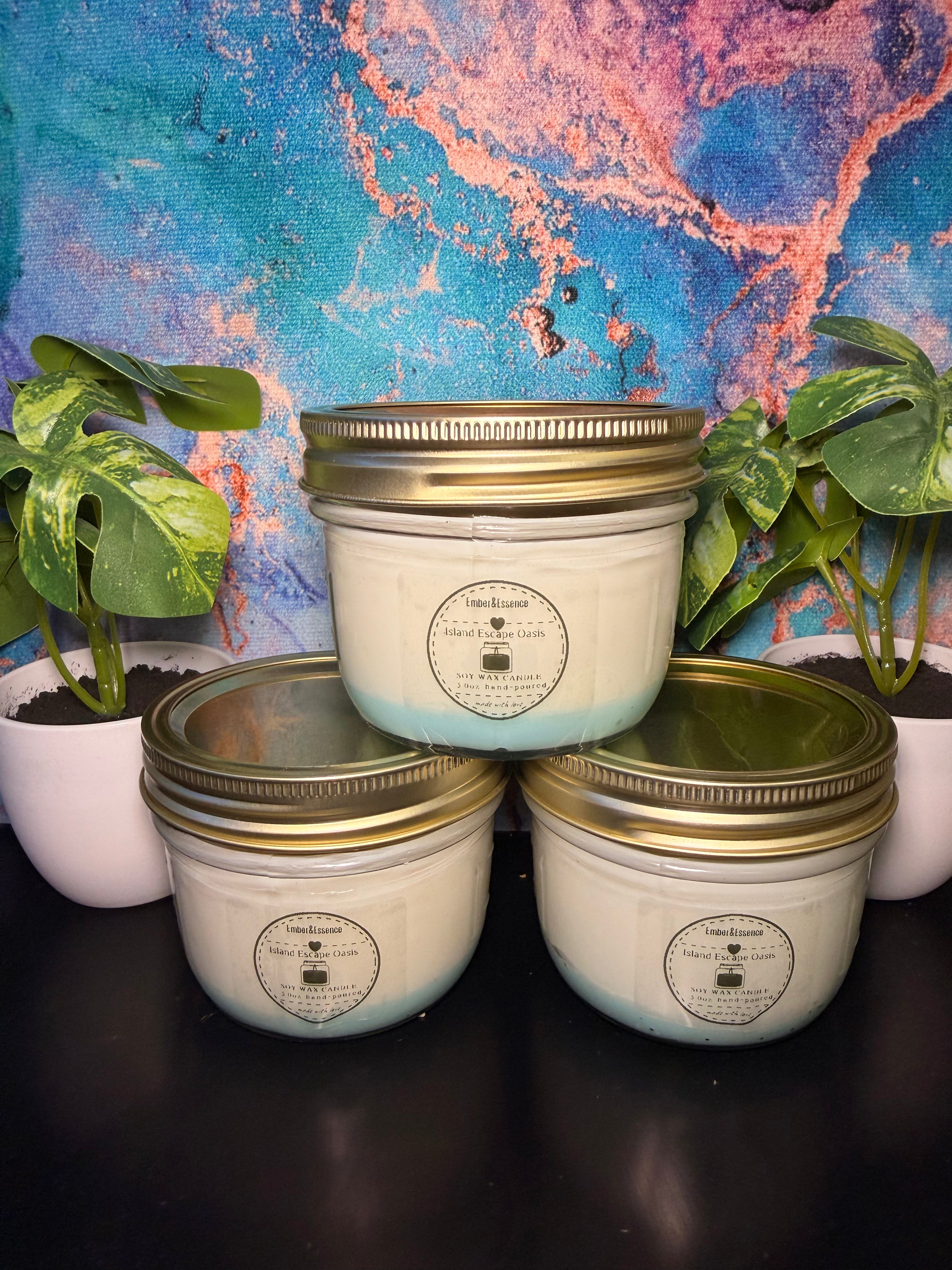 Island Escape Oasis Candle