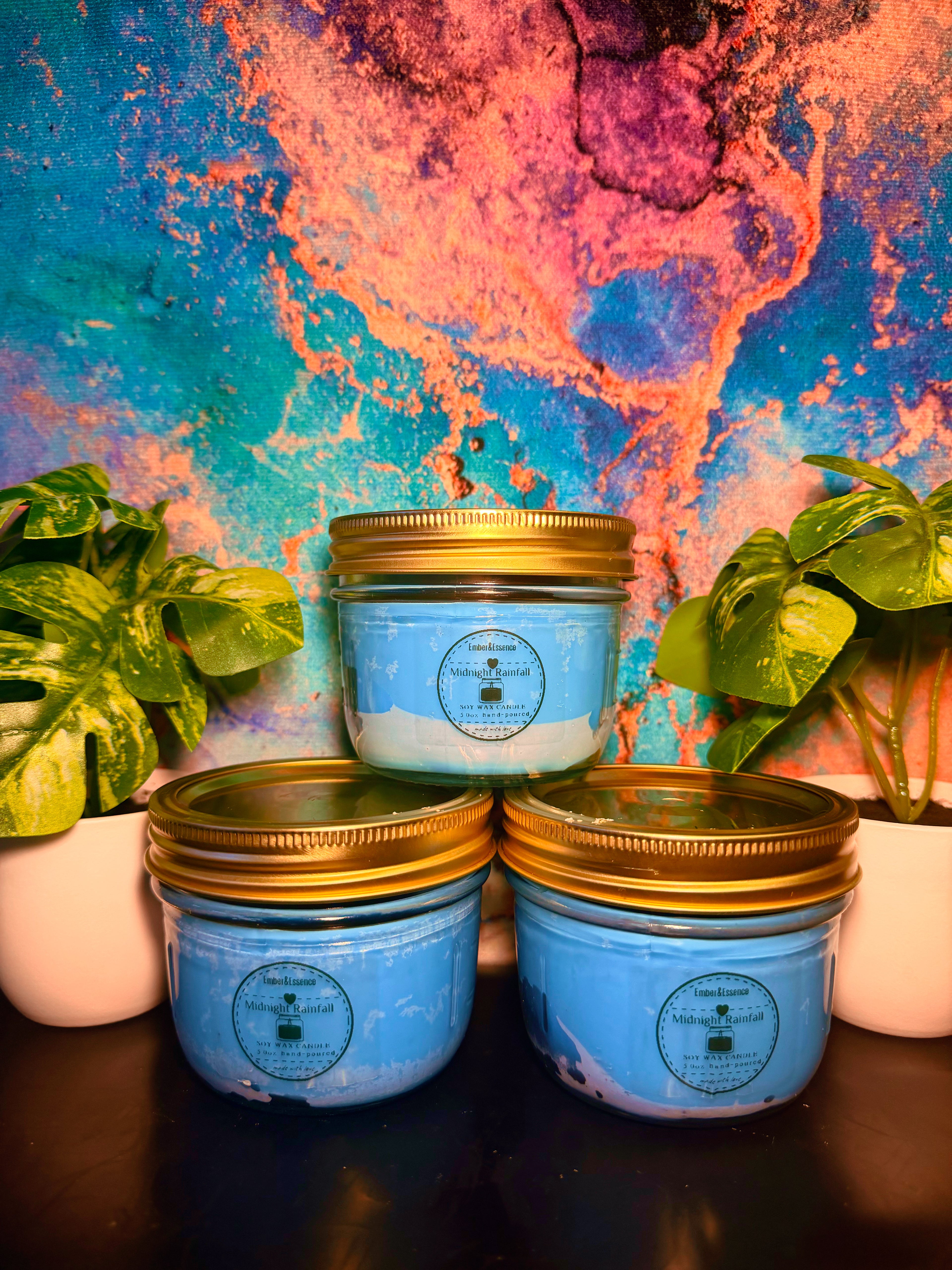 Midnight Rainfall – Relaxing Rain-Inspired Candle