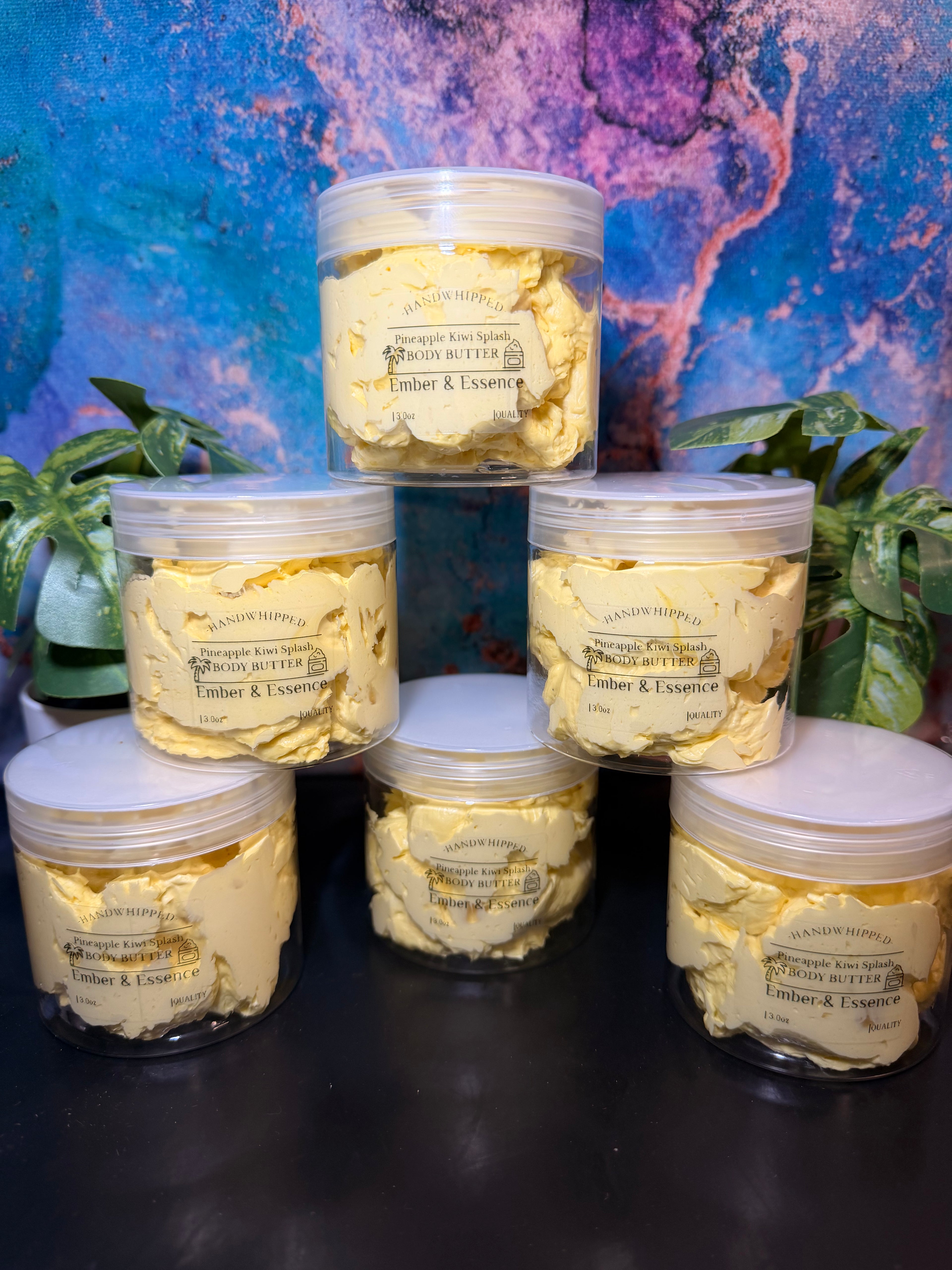 Pineapple Kiwi Splash Body Butter – Luxurious Tropical Scent