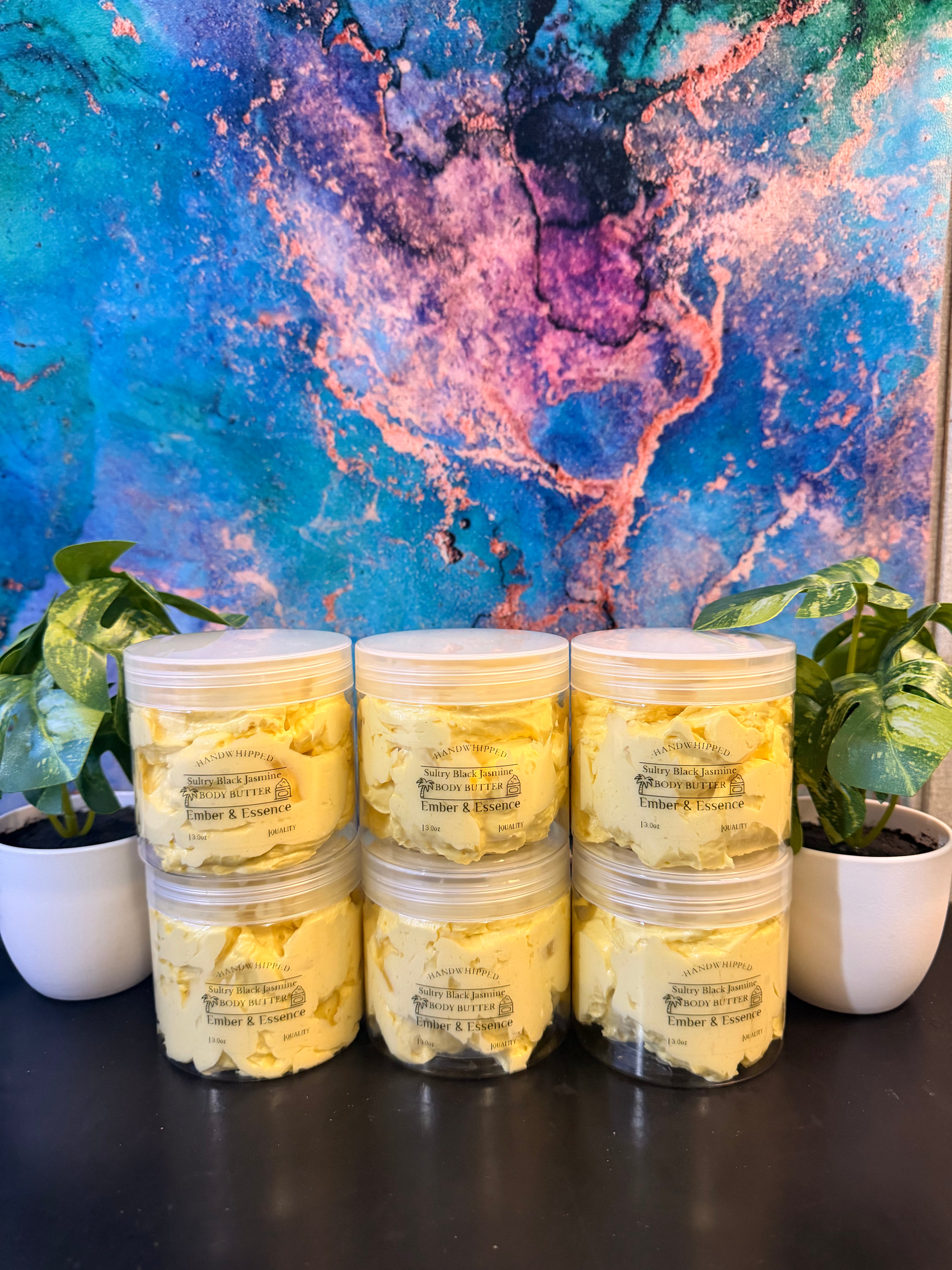 Sultry Black Jasmine Whipped Body Butter